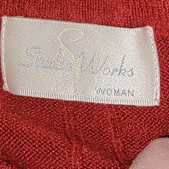 #311 Studio Works Woman- Cable Knit Pullover Vest - various colors avail. below - Picture 4 of 10